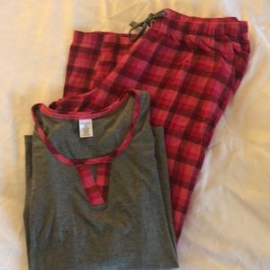 Liz Claiborne Pink/Gray PJ Set